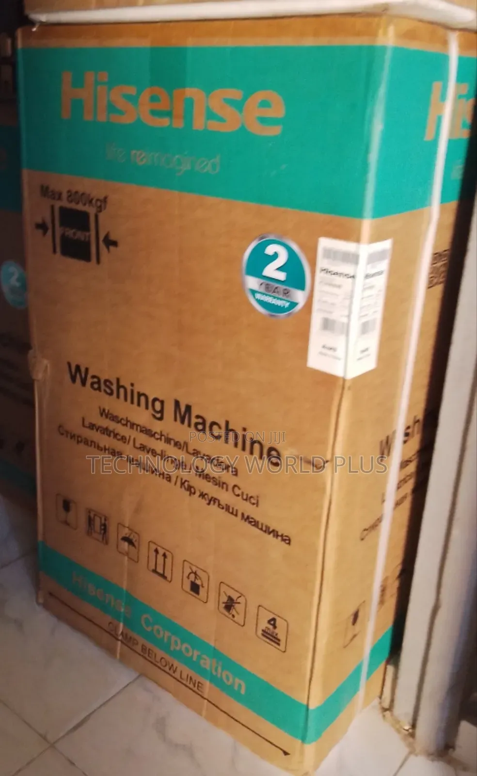 Hisense 9KG Automatic Washer – Convenient, Powerful Reliable 'Top Ld