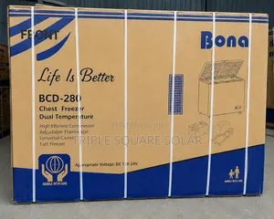 Bona 280L DC Solar Chest Freezer 12v/24v