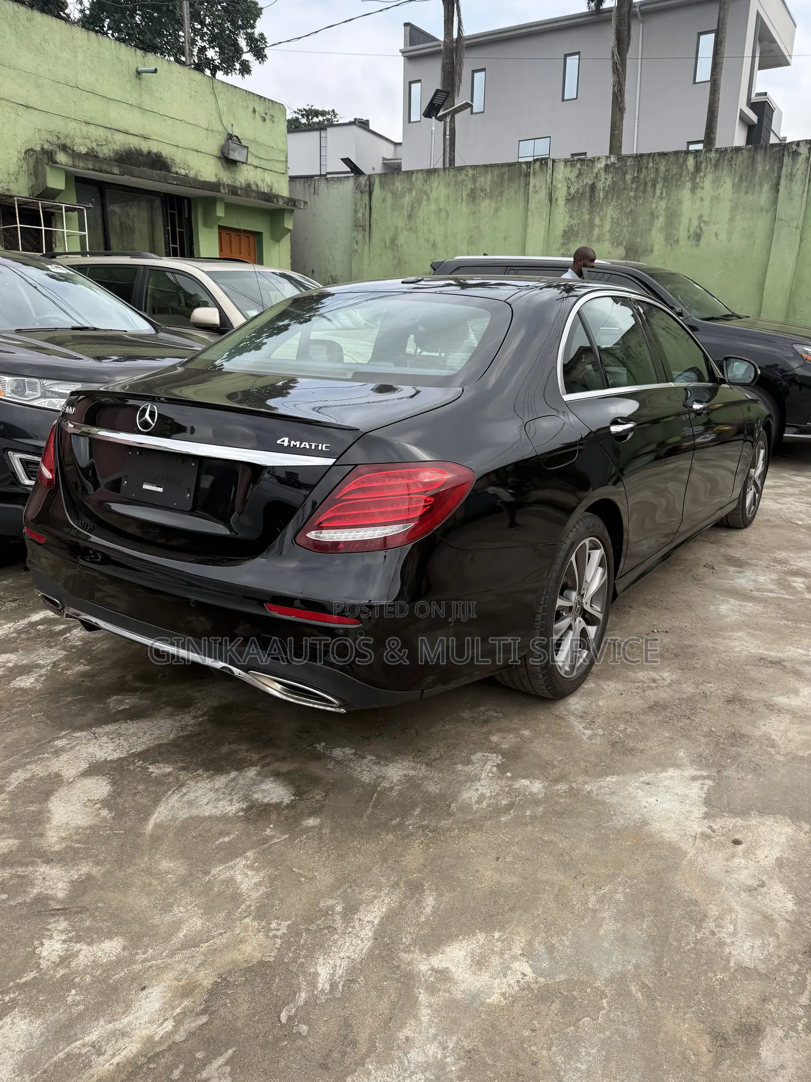 Mercedes-Benz E400 2018 Black