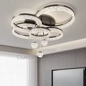 Nordic Ice Crack LED Living Room Ceiling Light Simple and Atmospheric