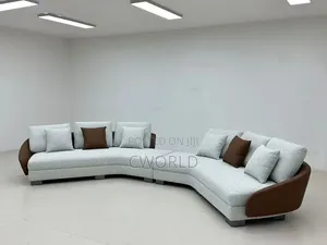 Modern Curved Corner Sofa - Imported