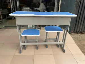 Double Seater School Desk and Chair Sets