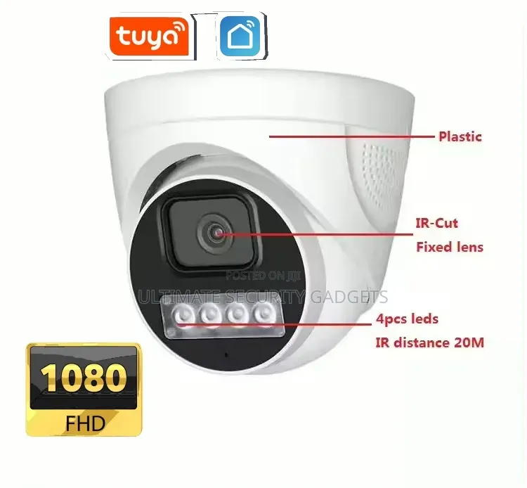 Wifi Tuya Smart HD Dome Camera