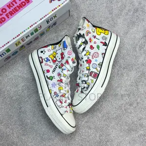 Original Converse Chuck Taylor Hi X Hello Kitty Sneakers