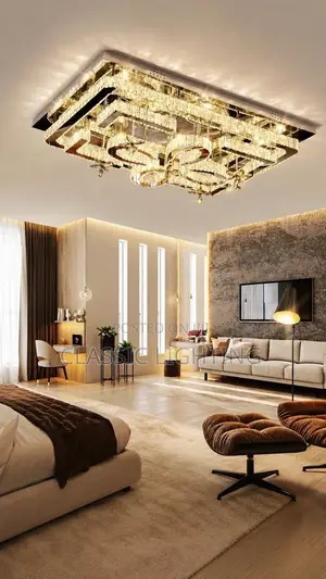 Modern Light Luxury Ceiling Led Crystal Ceiling Light Home Decoration