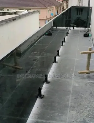 10mm Tempered Frameless Glass Balcony Handrails | Premium Finish