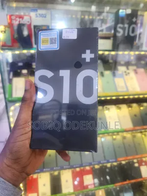 New Samsung Galaxy S10 Plus 128 GB Black