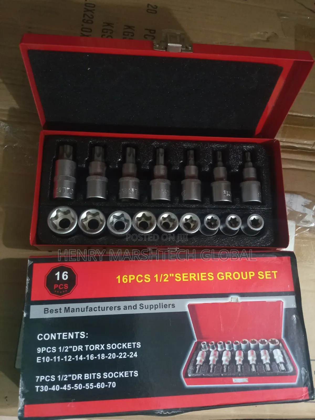 Socket Set (16pcs 1/2" Series)