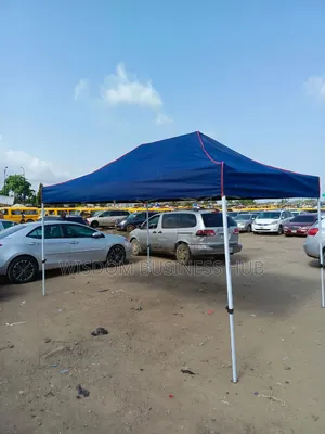 Foldable Canopy With White Metal Frame (10ft by 15ft)