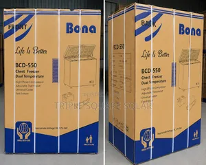 Bona 550L DC Solar Chest Freezer 12v/24v