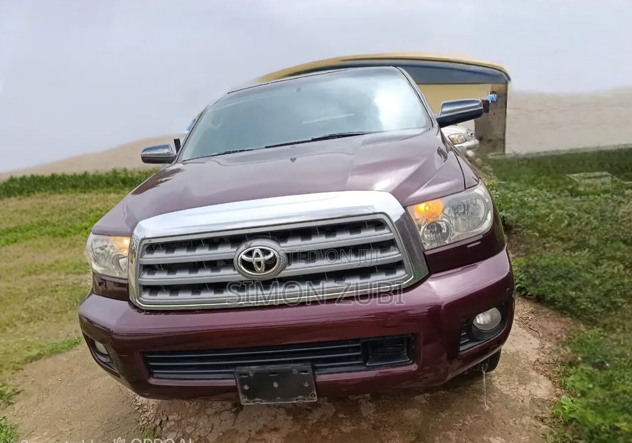 Toyota Sequoia 2010 Red