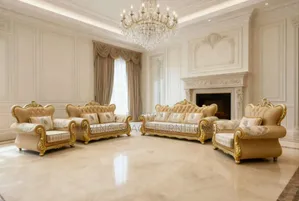 Royal Sofa Fabric Chairs by 7Seaters