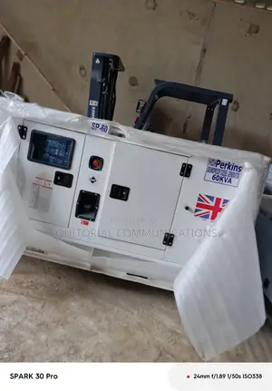 Perkins 60kVA Silent Generator – Efficient Power