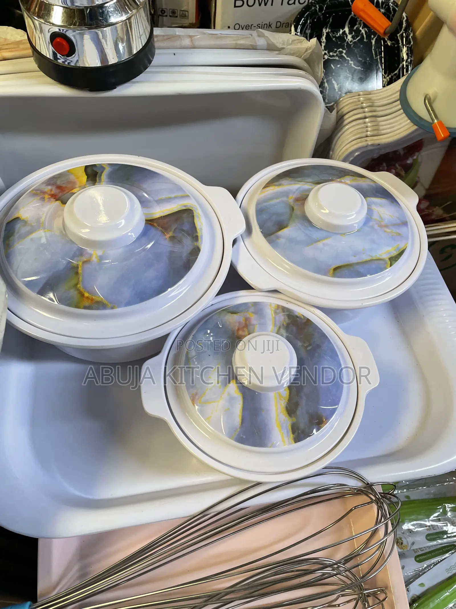 Set of Plate With Tray