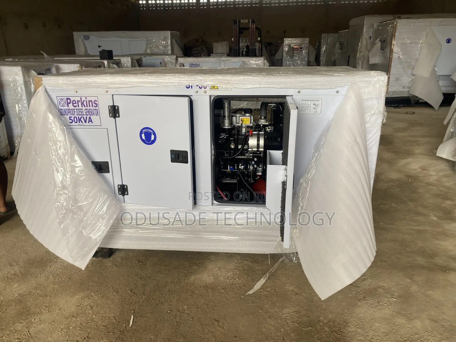 Heavy Duty Perkins 50KVA Power Generating Set