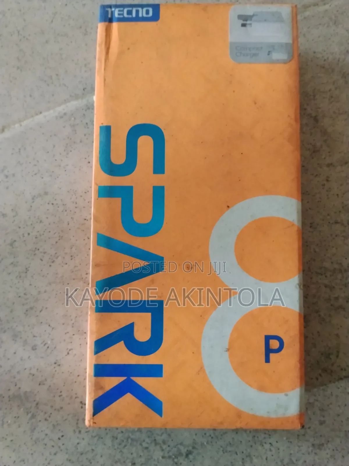 Tecno Spark 8P 128 GB Gray