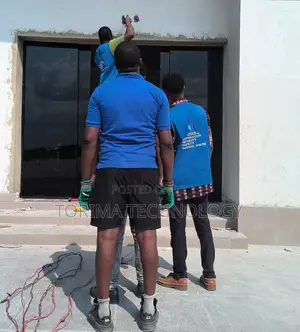 Installation of Automatic Sensor Door