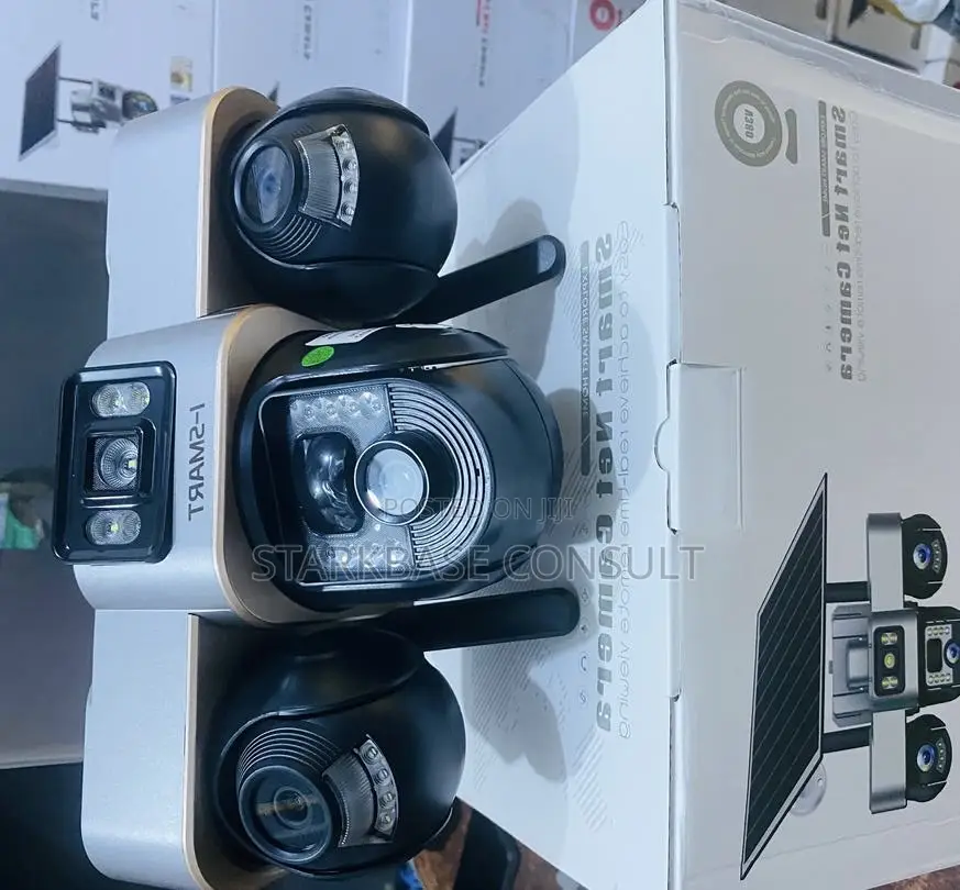 Durable 3 Lens Solar Camera