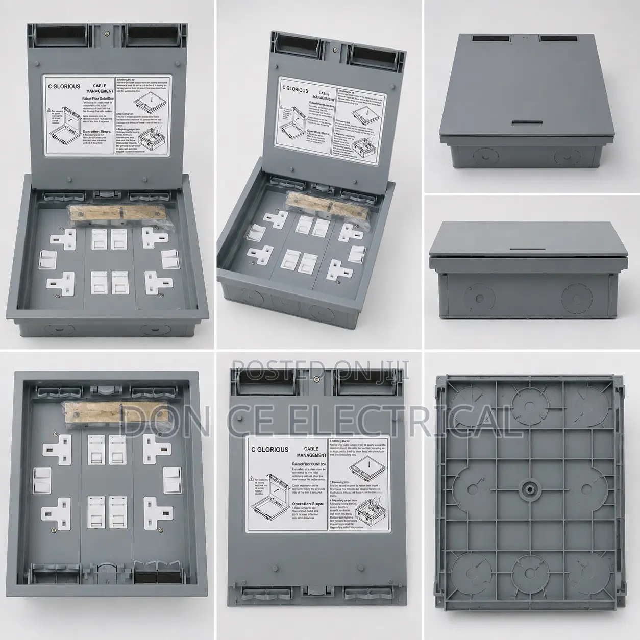 4 Compartment Floorbox