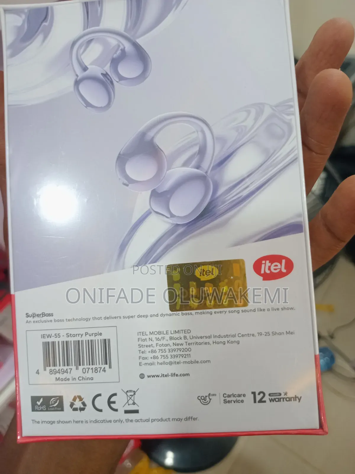 Itel BudsFit 5 Earbuds