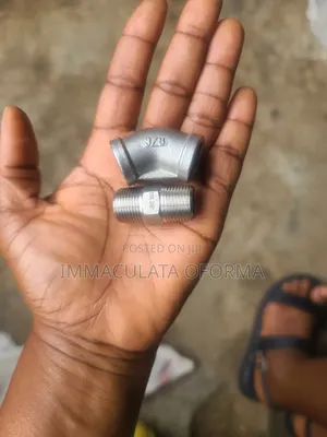 45 Degree Stainless Nipple Fitting
