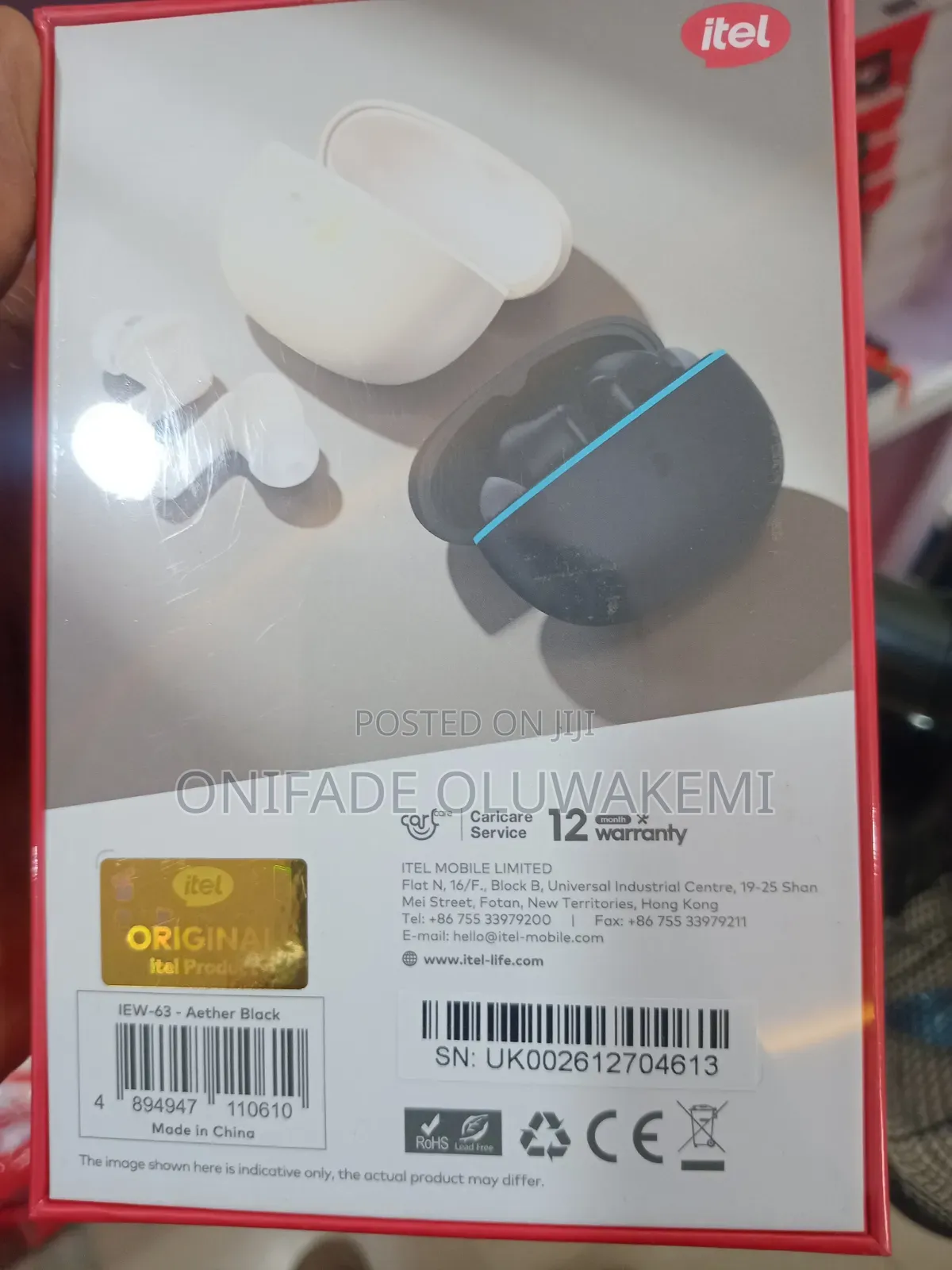 Itel BudsAce New Earbuds