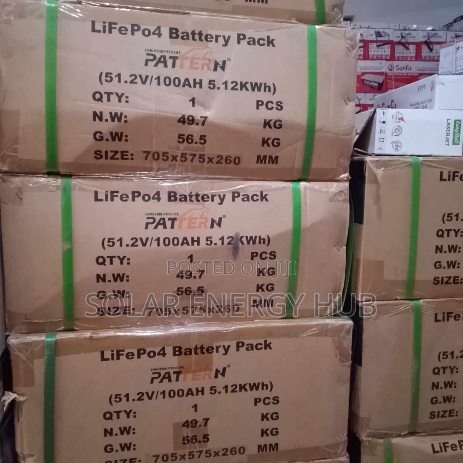 5kwh/48v Pattern Lithium Battery