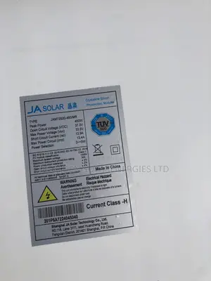 Original JA Solar Panels