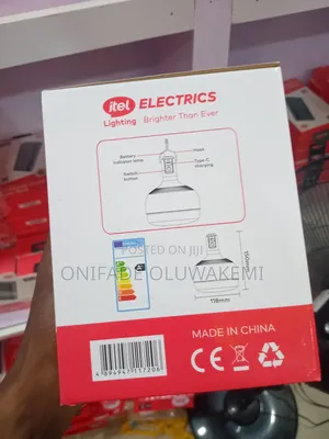 Itel 60W Rechargeable Lamp IEB-A60