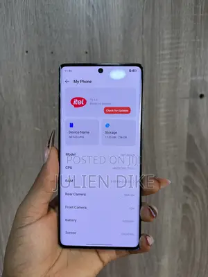Itel S25 Ultra 256 GB Black