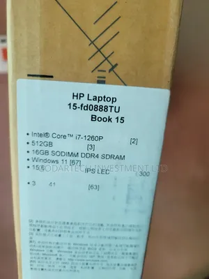 New Laptop HP 15 16GB Intel Core i7 SSD 512GB