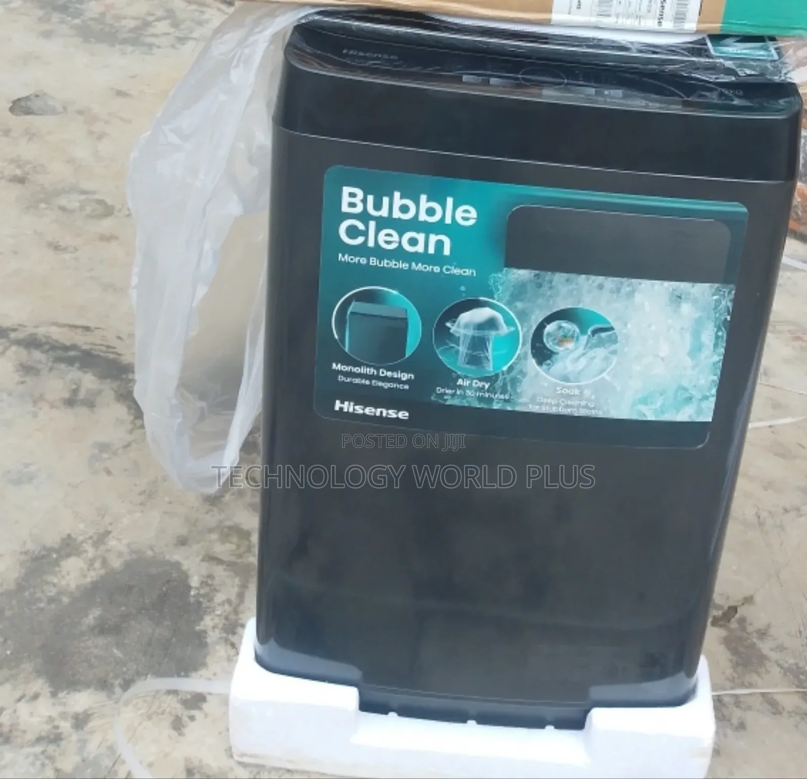 Hisense 9KG Automatic Top Loader Washing Machine – Modern Reliable