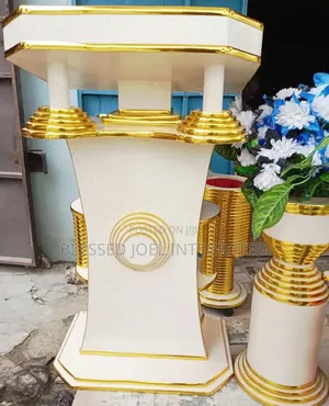 Pulpit and One Flower Vase