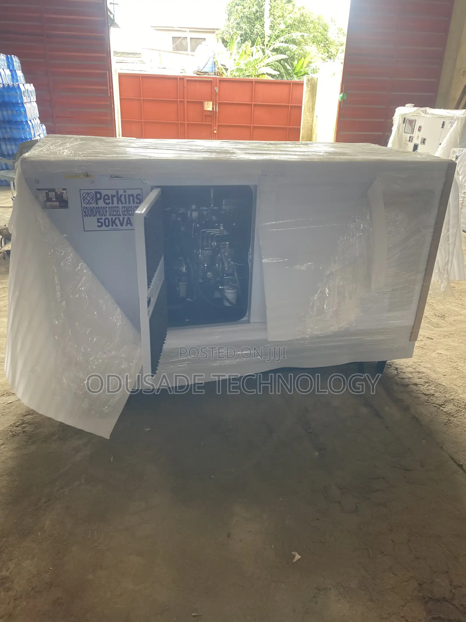 Quiet 50KVA Generator Set With Perkins Diesel Engine