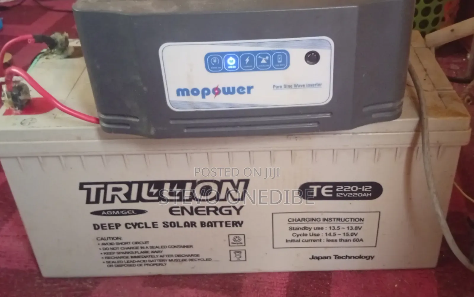 1.5 Kva Inverter and Solar Panel With 60ams Solar Panel Controller
