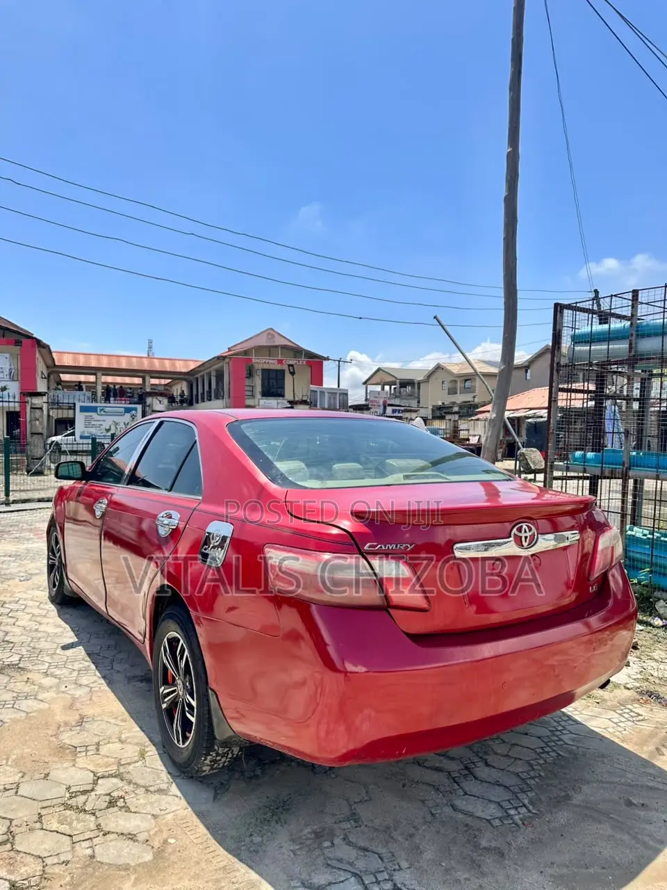Toyota Camry 2008 Red
