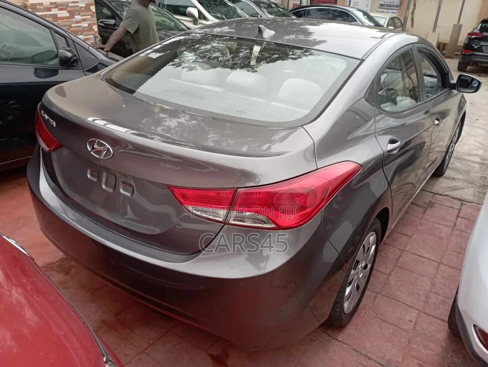 Hyundai Elantra 2012 Gray
