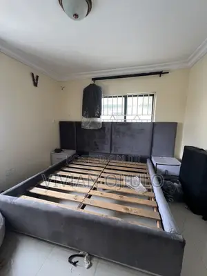 6*6 Bed Frame With Cupboards for Sale 