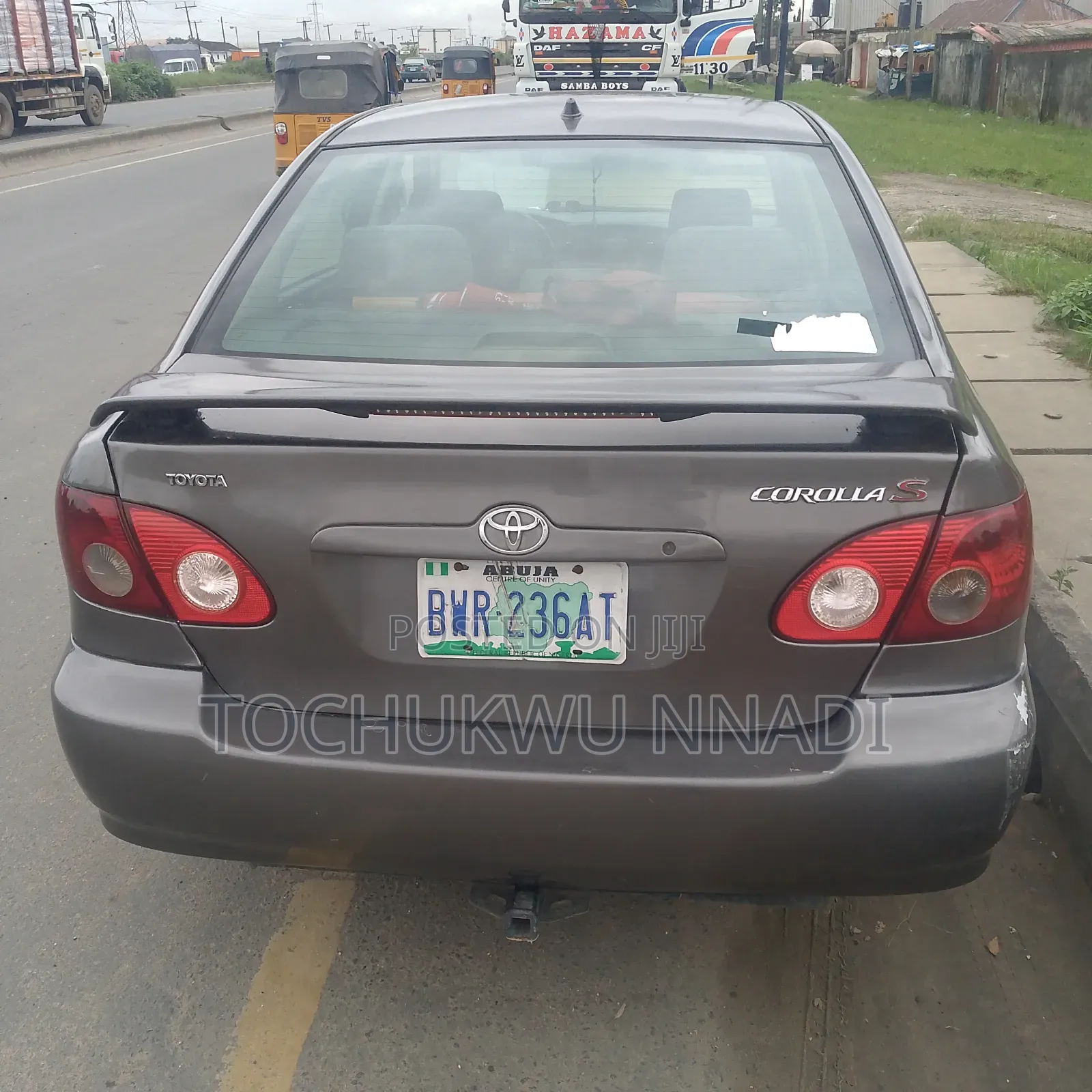 Toyota Corolla S 2007 Gray