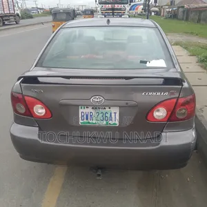 Toyota Corolla S 2007 Gray