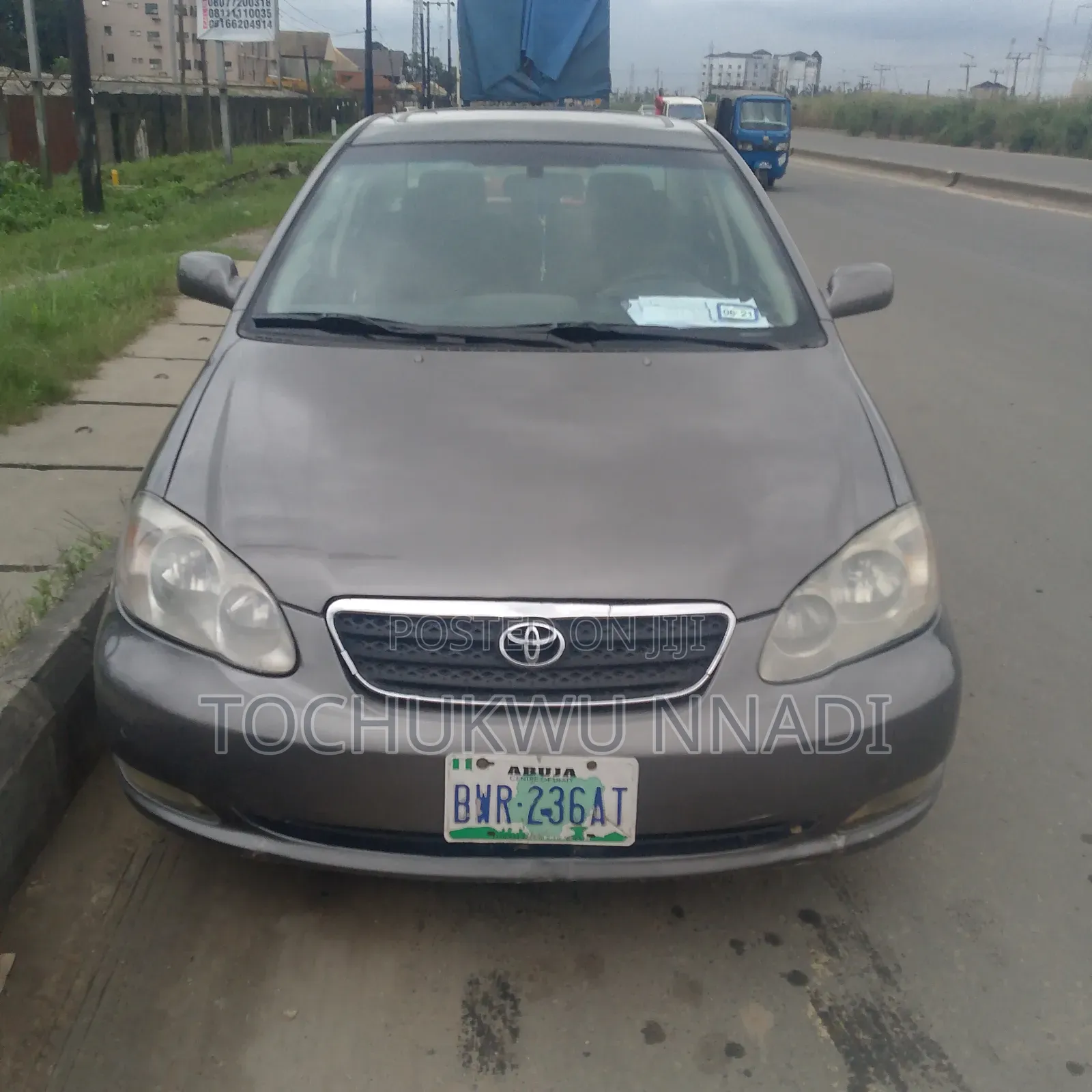 Toyota Corolla S 2007 Gray