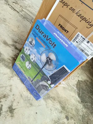 Affordable Duravolt Solar Pack With 12" DC Fan.
