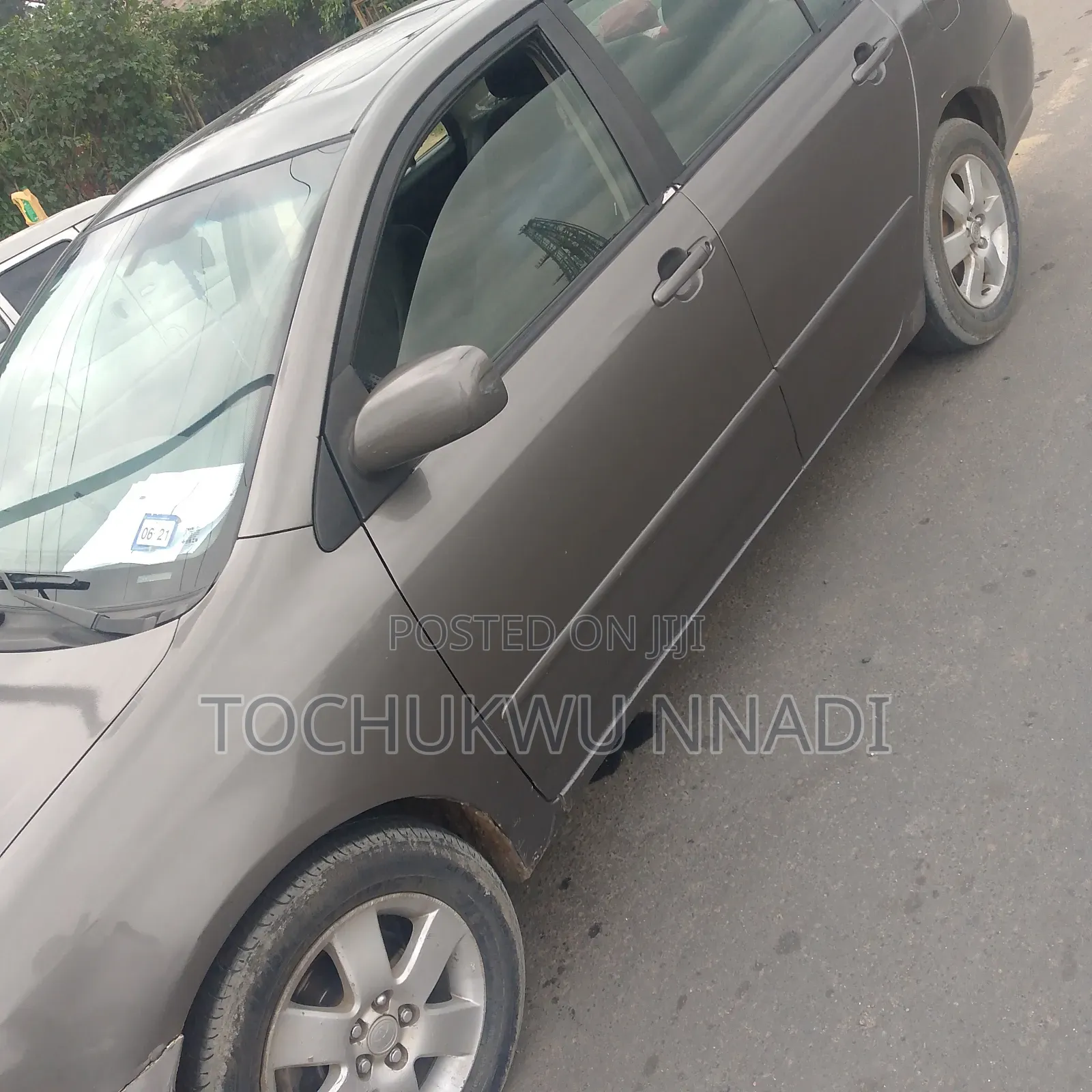 Toyota Corolla S 2007 Gray