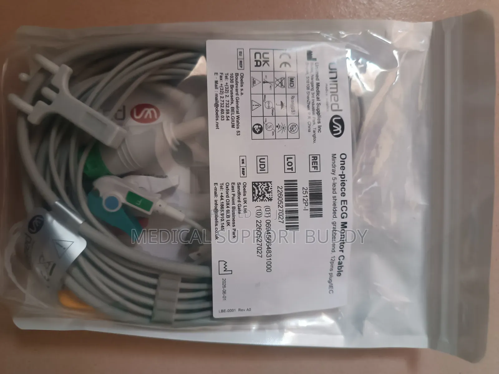 Mindray 5 Lead ECG Cable