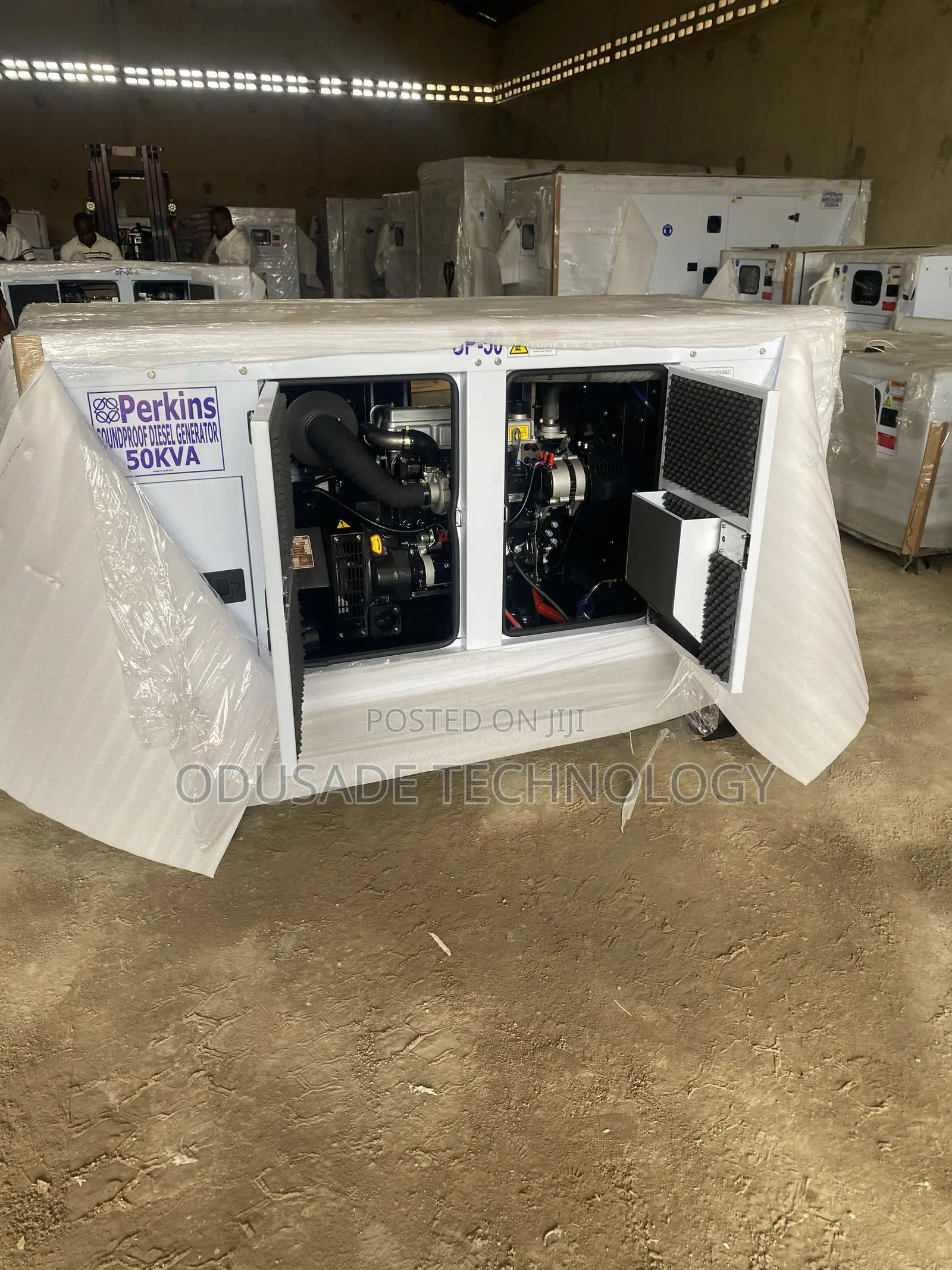 Perkins Engine 50KVA Enclosed Generator