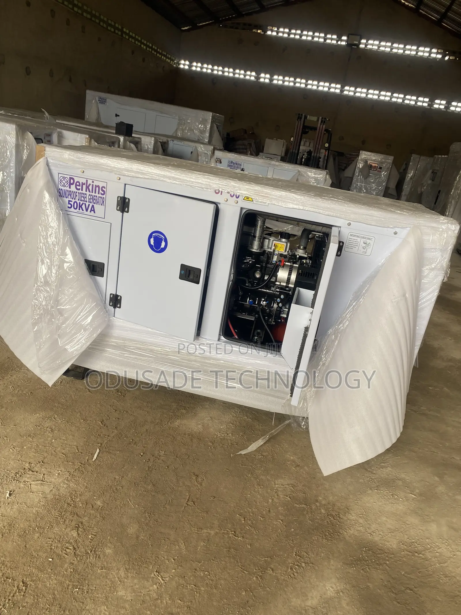 Perkins Engine 50KVA Enclosed Generator