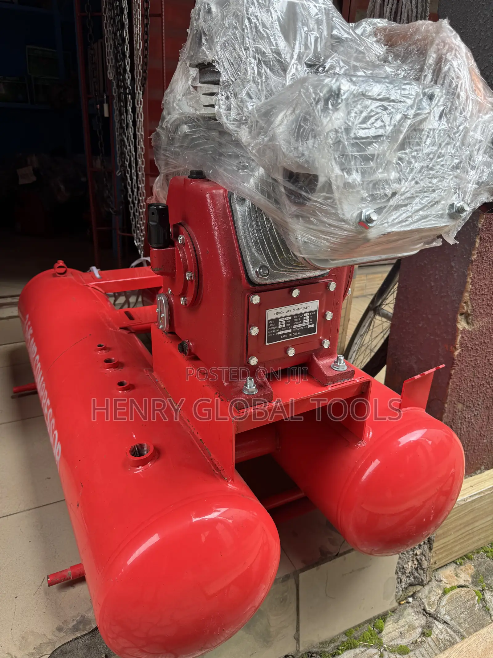 300L 3phase Deseil Original Air Compressor Machine