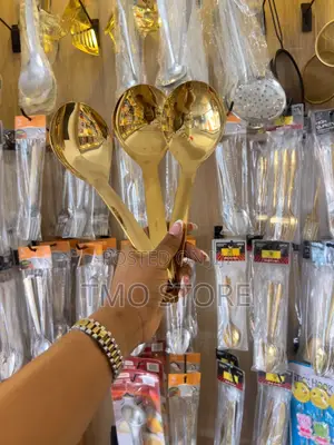 Gold Serving Spoons
