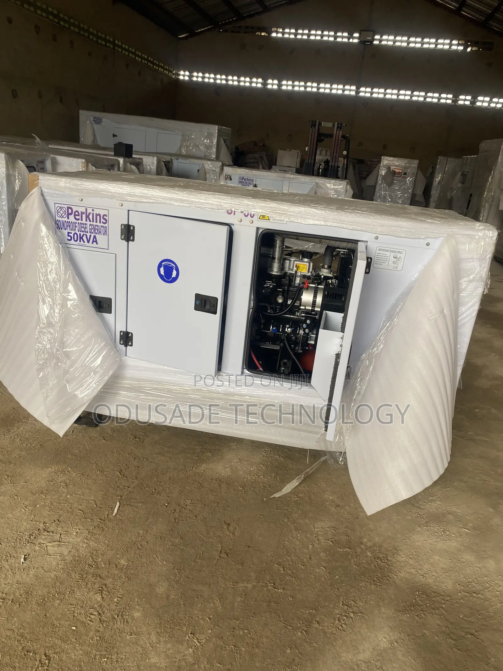 Commercial 50KVA Diesel Generator With Perkins Engine