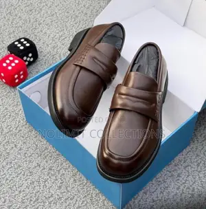 FCDP Leather Loafers With Black Sole